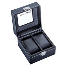 Load image into Gallery viewer, Heritor Automatic Watch Storage Box 2 Slot - HERBOX2
