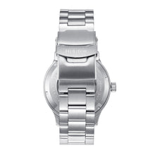 Load image into Gallery viewer, Heritor Automatic Oscar Semi-Skeleton Bracelet Watch - Black & Grey/Silver - HERHS1015
