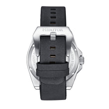Load image into Gallery viewer, Heritor Automatic Romero Leather-Band Watch - Silver/Black - HERHS3901