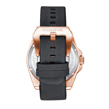 Load image into Gallery viewer, Heritor Automatic Romero Leather-Band Watch - Rose Gold/Black - HERHS3905