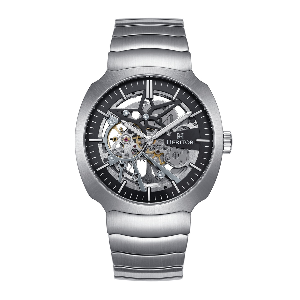 Heritor Magnus Stainless Steel-Band