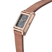 Load image into Gallery viewer, Heritor Automatic Esteban Leather Band Watch - Rose Gold/Brown - HERHS4205