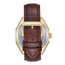 Load image into Gallery viewer, Heritor Automatic Antoni Leather-Band Watch - Gold/Brown - HERHS4305