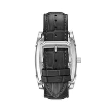 Load image into Gallery viewer, Heritor Automatic Valentin Leather-Band Watch w/Date - Silver/Black - HERHS4401