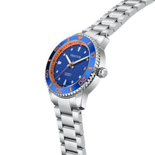 Load image into Gallery viewer, Heritor Automatic Bexley Stainless Steel-Band Watch - Blue/Blue - HERHS4503