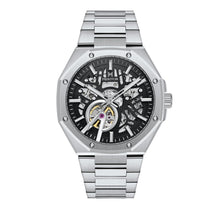 Load image into Gallery viewer, Heritor Automatic Titan Stainless Steel-Band Watch - Silver/Black - HERHS4602