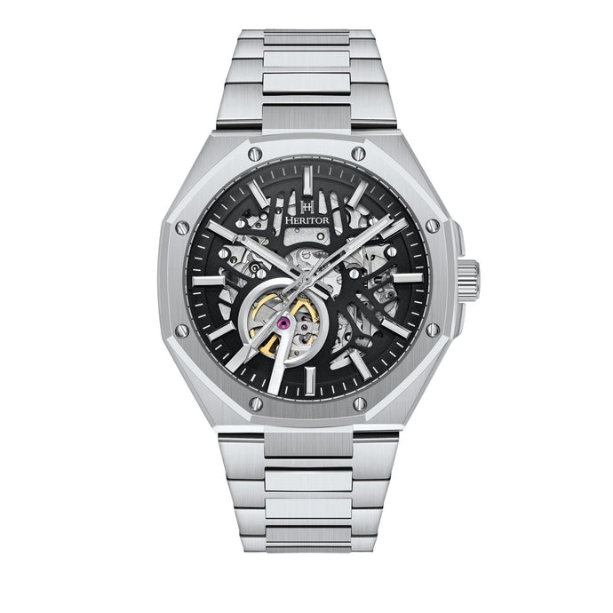 Heritor Automatic Titan Stainless Steel-Band Watch - HERHS4602
