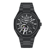 Load image into Gallery viewer, Heritor Automatic Titan Stainless Steel-Band Watch - Gunmetal - HERHS4603