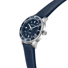 Load image into Gallery viewer, Heritor Automatic Marshall Leather-Band Watch - Blue - HERHS4703