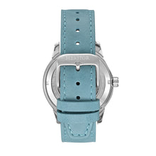 Load image into Gallery viewer, Heritor Automatic Marshall Leather-Band Watch - Teal - HERHS4704