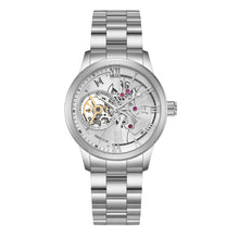 Load image into Gallery viewer, Heritor Automatic August Stainless Steel-Band Watch - Silver - HERHS4802