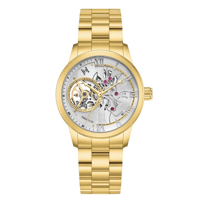 Heritor Automatic August Stainless Steel-Band Watch - HERHS4804