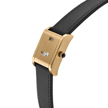 Load image into Gallery viewer, Heritor Automatic Ramses Leather-Band Watch - Rose Gold/Black - HERHS4904