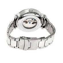 Load image into Gallery viewer, Heritor Automatic Aries Skeleton Dial Bracelet Watch - Silver/Black - HERHR4402