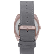 Load image into Gallery viewer, Heritor Automatic Gatling Skeletonized Leather-Band Watch - Rose Gold/Gray - HERHS2304