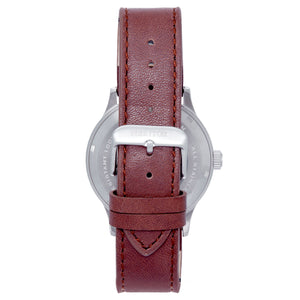 Heritor Automatic Dayne Leather-Band Watch w/Date - Navy/White - HERHS2603