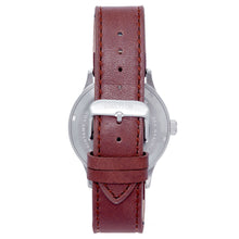 Load image into Gallery viewer, Heritor Automatic Dayne Leather-Band Watch w/Date - Silver/Blue - HERHS2602