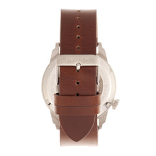 Load image into Gallery viewer, Heritor Automatic Wellington Leather-Band Watch - Brown/Gold/White - HERHR8204
