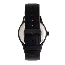 Load image into Gallery viewer, Heritor Automatic Antoine Semi-Skeleton Leather-Band Watch - Black/Charcoal - HERHR8508