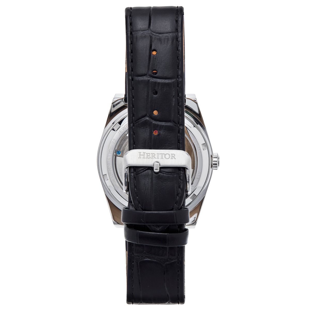 NWT Heritor Daxton Black Dial Men\'s Watch Heritor Automatic Daxton Skeleton Watch - Black | eBay main image 3