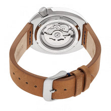 Load image into Gallery viewer, Heritor Automatic Morrison Leather-Band Watch w/Date - Camel/Silver - HERHR7606