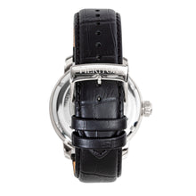 Load image into Gallery viewer, Heritor Automatic Maxim Semi-Skeleton Leather-Band Watch - Silver - HERHR8601
