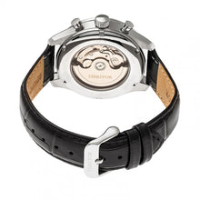 Load image into Gallery viewer, Heritor Automatic Benedict Leather-Band Watch w/ Day/Date - Silver - HERHR6801