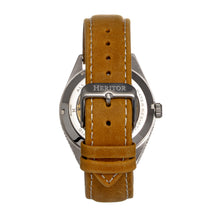 Load image into Gallery viewer, Heritor Automatic Ashton Leather-Band Watch w/Date - White/Beige - HERHS1401