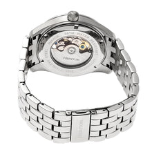 Load image into Gallery viewer, Heritor Automatic Stanley Semi-Skeleton Bracelet Watch - Silver/Black - HERHR6502