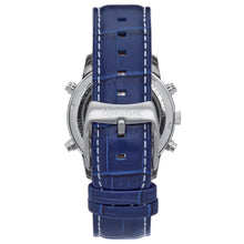 Load image into Gallery viewer, Heritor Automatic Wilhelm Semi-Skeleton Leather-Band Watch w/Day/Date - Black/Silver - HERHS2104