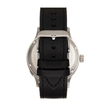 Load image into Gallery viewer, Heritor Automatic Becker Leather-Band Watch w/Date - Silver - HERHR9601