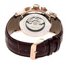 Load image into Gallery viewer, Heritor Automatic Kingsley Leather-Band Watch - Rose Gold/White - HERHR4804