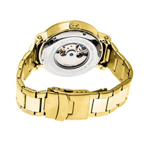 Load image into Gallery viewer, Heritor Automatic Aries Skeleton Dial Bracelet Watch - Gold/Silver - HERHR4403