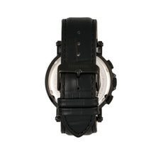 Load image into Gallery viewer, Heritor Automatic Kingsley Leather-Band Watch w/Day/Date - Black - HERHR4810