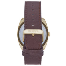 Load image into Gallery viewer, Heritor Automatic Gatling Skeletonized Leather-Band Watch - Gold/Brown - HERHS2303