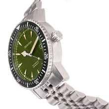 Load image into Gallery viewer, Heritor Automatic Dalton Bracelet Watch w/Date - Olive - HERHS2004