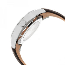 Load image into Gallery viewer, Heritor Automatic Windsor Semi-Skeleton Leather-Band Watch - Silver - HERHR4201