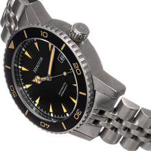 Load image into Gallery viewer, Heritor Automatic Hurst Bracelet Watch - Black - HERHS1901