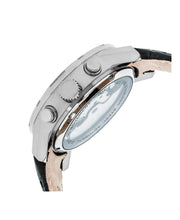 Load image into Gallery viewer, Heritor Automatic Hannibal Semi-Skeleton Leather-Band Watch - Silver - HERHR4101