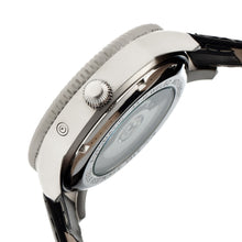 Load image into Gallery viewer, Heritor Automatic Piccard Semi-Skeleton Leather-Band Watch - Silver - HERHR2001