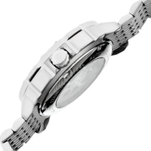 Load image into Gallery viewer, Heritor Automatic Conrad Skeleton Leather-Band Watch - Silver - HERHR2501
