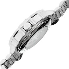 Load image into Gallery viewer, Heritor Automatic Conrad Skeleton Leather-Band Watch - Silver - HERHR2501