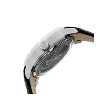 Load image into Gallery viewer, Heritor Automatic Ryder Skeleton Leather-Band Watch - BlackWhite - HERHR4601