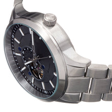 Load image into Gallery viewer, Heritor Automatic Oscar Semi-Skeleton Bracelet Watch - Grey/Silver - HERHS1008