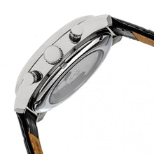 Load image into Gallery viewer, Heritor Automatic Benedict Leather-Band Watch w/ Day/Date - Silver - HERHR6801