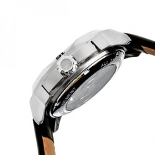 Load image into Gallery viewer, Heritor Automatic Lennon Semi-Skeleton Leather-Band Watch - Silver - HERHR2801