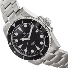 Load image into Gallery viewer, Heritor Automatic Luciano Bracelet Watch w/Date - Black - HERHS1501