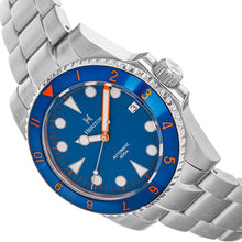 Load image into Gallery viewer, Heritor Automatic Luciano Bracelet Watch w/Date - Navy - HERHS1502