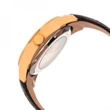 Load image into Gallery viewer, Heritor Automatic Windsor Semi-Skeleton Leather-Band Watch - Rose Gold/Black - HERHR4206