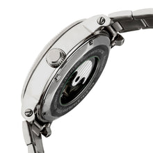 Load image into Gallery viewer, Heritor Automatic Aries Skeleton Dial Bracelet Watch - Silver/White - HERHR4401